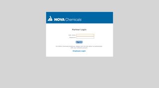 Login - NOVA Chemicals
