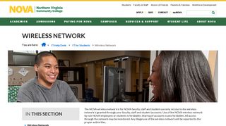 Wireless Network :: Northern Virginia Community College