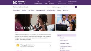 Careers | Novant Health