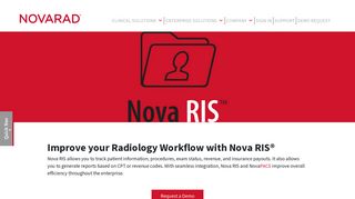 Radiology Information System | Nova RIS | Novarad