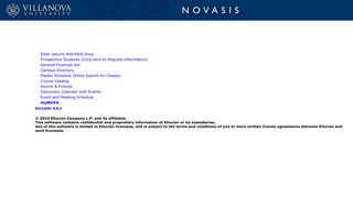 Novasis - Villanova University