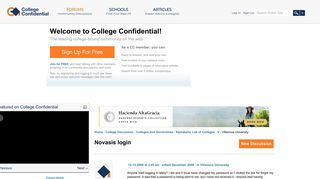 Novasis login — College Confidential