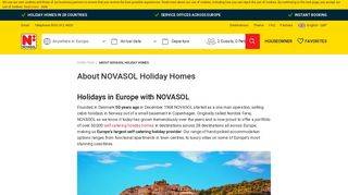 About NOVASOL Holiday Homes | Novasol