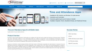 Time and Attendance Apps For Mobile - Novatime