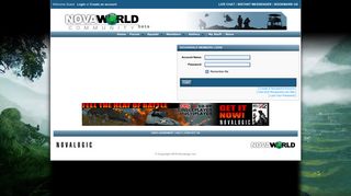 Account Login » Novaworld Community - NovaLogic.com