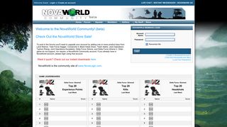 Novaworld Community - NovaLogic.com