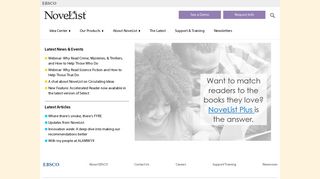 NoveList | EBSCOhost