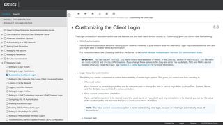 Customizing the Client Login - Client for Open Enterprise ... - Novell