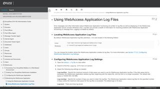 Using WebAccess Application Log Files - GroupWise 2014 R2 ... - Novell