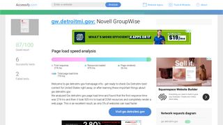 Access gw.detroitmi.gov. Novell GroupWise