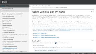 Setting Up Single Sign-On (SSO) - Client for Open Enterprise ... - Novell