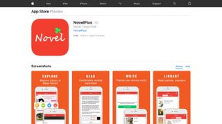 NovelPlus on the App Store - iTunes - Apple