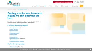 Our Insurance Providers | BrokerLink