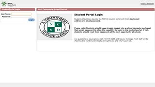 Student Portal - MISTAR
