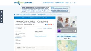 Novia Care Clinics - QuadMed - Primary Care in Indianapolis, IN 46204