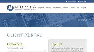 Client Portal - Novia