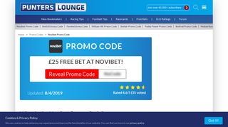 Novibet Promo Code: Sign Up Offer Bonus Codes (February 2019)