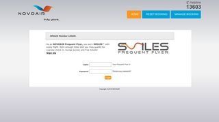 NOVOAIR - SMILES Rewards Program