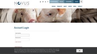 Novus Login - Novus International