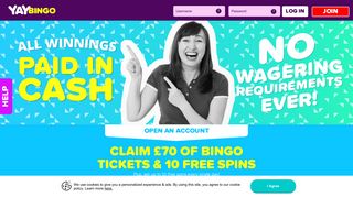 YayBingo.com: Daily Free Bingo & Claim The Best Offers