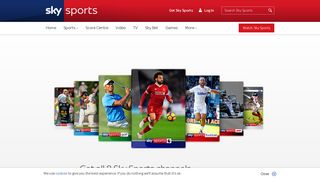 Get Sky Sports - TV, Live Streaming Online, Mobile | Sky Sports