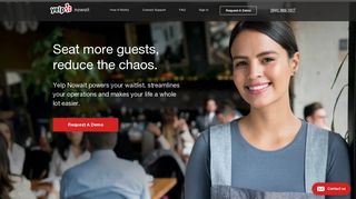 Yelp Nowait - Restaurant Waitlist and Reservations App