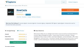 NowCerts Reviews and Pricing - 2019 - Capterra