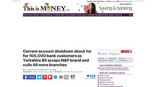 Bank account shutdown shock for for 100,000 N&P customers | This is ...