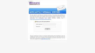 Mercantile WebMail Login
