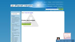 NP SCRIPT Product Page -12,000 PRODUCTS - iPlanet Health