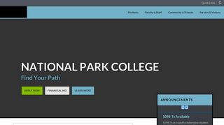 National Park College: Home
