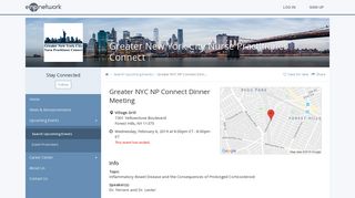 Greater NYC NP Connect Dinner Meeting | The Greater New York City ...