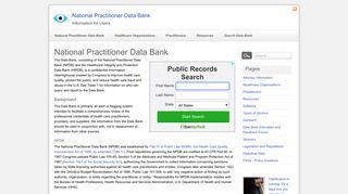 National Practitioner Data Bank