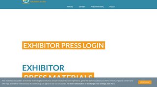 Exhibitor Press Login | NPE