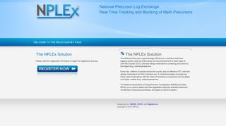 NPLEx - National Precursor Log Exchange