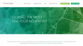 Nonprofit Platform for Workplace Giving and Volunteering | YourCause