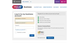 npower Login for Small Business Customers | npower Business