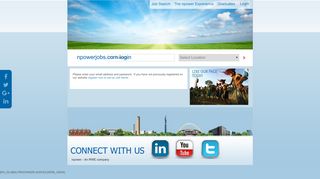 npowerjobs.com login - RWE npower energy jobs