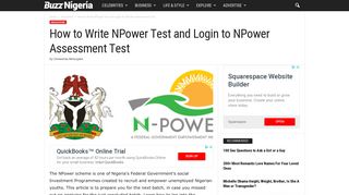 How to Write NPower Test and Login to NPower Assessment Test