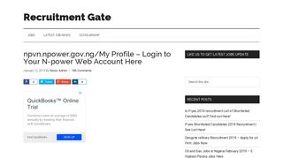 npvn.npower.gov.ng/My Profile - Login to Your N-power Web Account ...