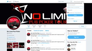 No Limit Pub Poker (@npptpoker) | Twitter