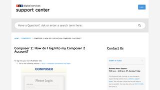 NPR | Composer 2: How do I log Into my Compose...