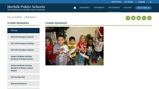 Student Resources / Overview - Norfolk Public Schools