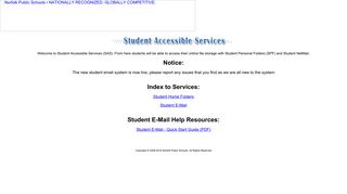 NPS Student Accessible Services