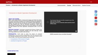 Introduction to Modern Application Development - NPTEL Online ...