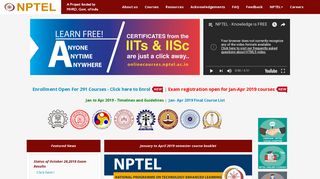 Nptel, online courses and certification, Learn for free