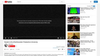 Student Life at Northwestern Polytechnic University - YouTube
