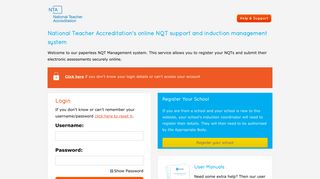 National Teacher Accreditation - NQT Paperless Induction and ...
