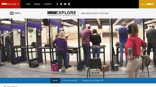 NRA Range Safety Officers: NRA Explore