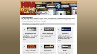 NRA Free Newsletters